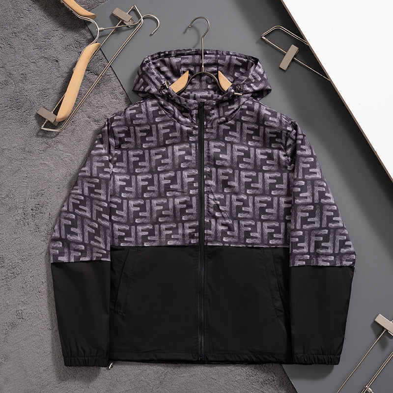 251230 New high-quality full-print windproof jacket