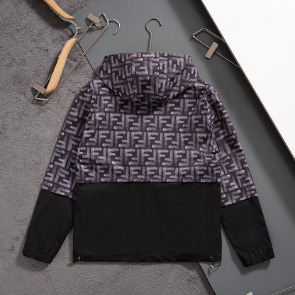 251230 New high-quality full-print windproof jacket