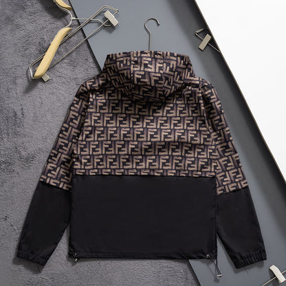 251230 New high-quality full-print windproof jacket