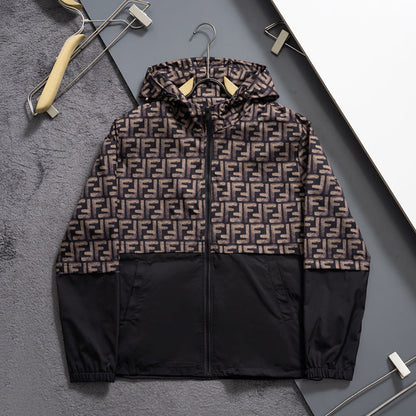 251230 New high-quality full-print windproof jacket