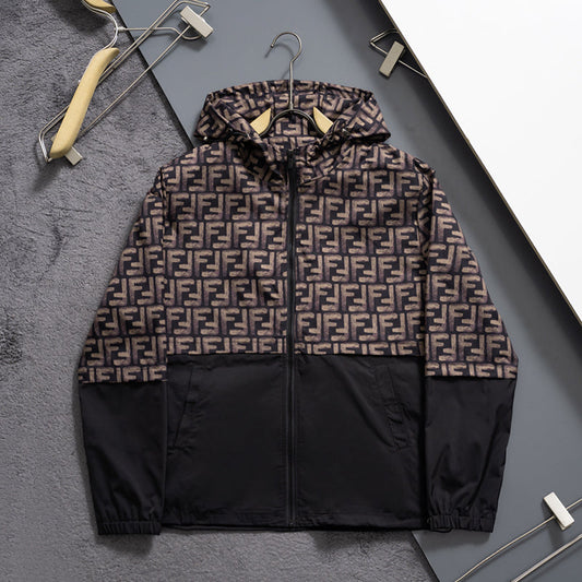 251230 New high-quality full-print windproof jacket