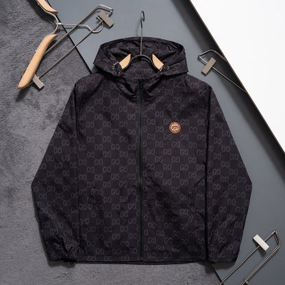 251230 New high-quality full-print windproof jacket