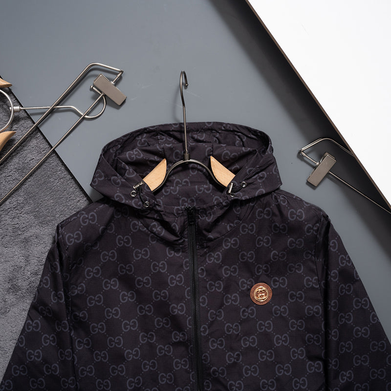 251230 New high-quality full-print windproof jacket