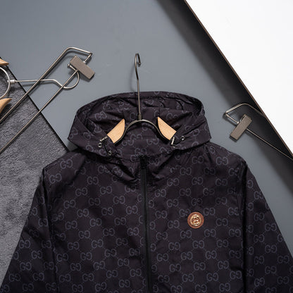 251230 New high-quality full-print windproof jacket
