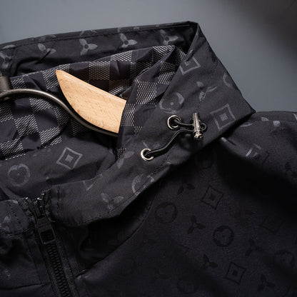 251230 New high-quality full-print windproof jacket