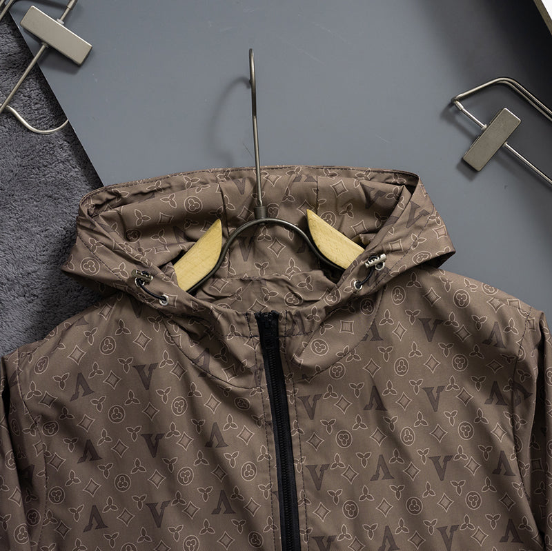 251230 New high-quality full-print windproof jacket