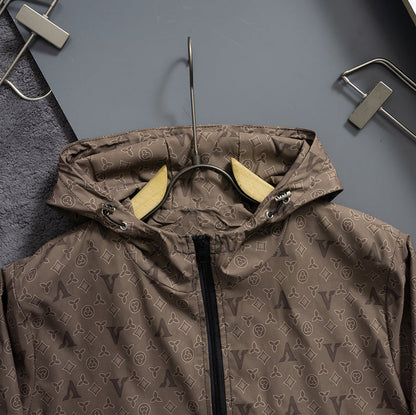 251230 New high-quality full-print windproof jacket