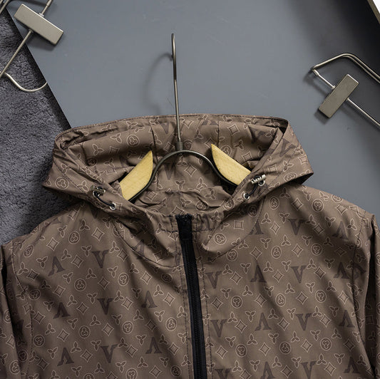 251230 New high-quality full-print windproof jacket