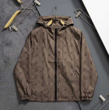 251230 New high-quality full-print windproof jacket