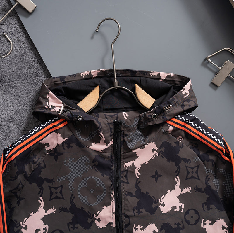 251230 New high-quality full-print windproof jacket