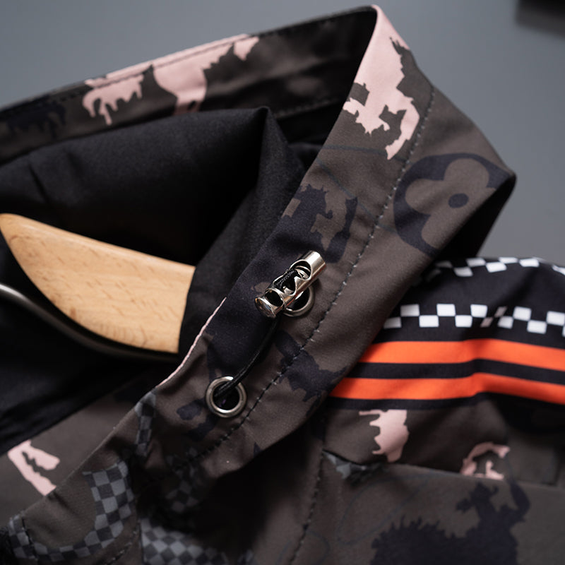 251230 New high-quality full-print windproof jacket