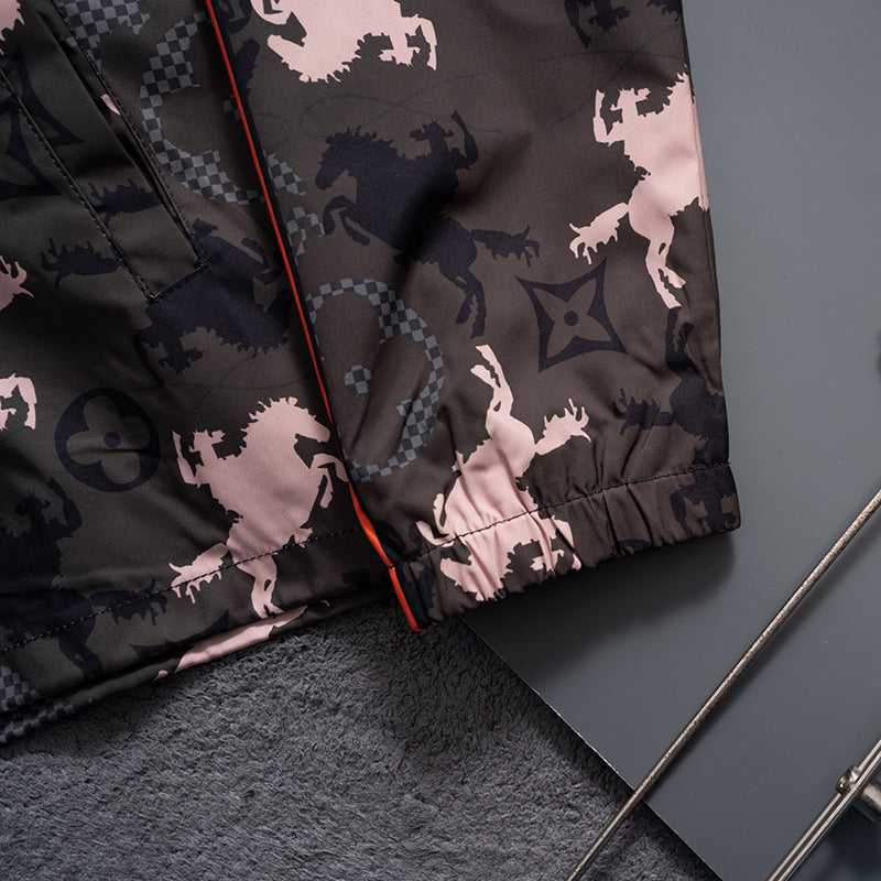 251230 New high-quality full-print windproof jacket