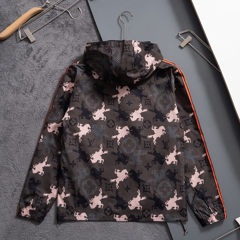 251230 New high-quality full-print windproof jacket