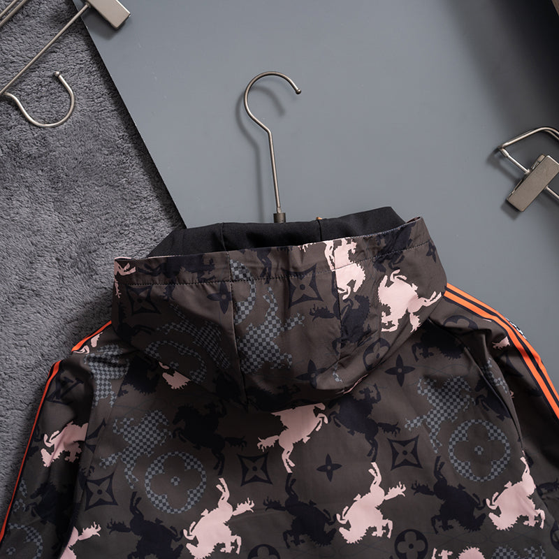 251230 New high-quality full-print windproof jacket