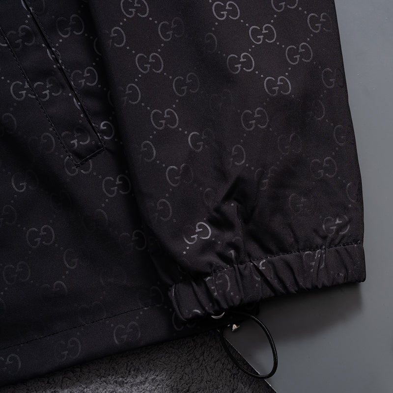 251230 new high-quality dark-patterned full-print windproof jacket