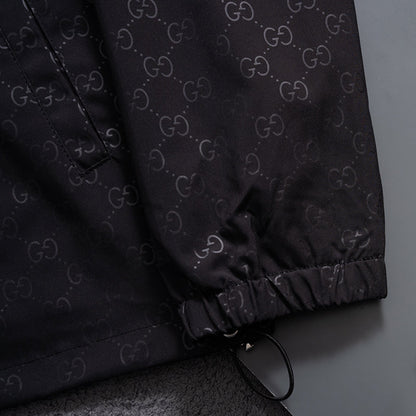 251230 new high-quality dark-patterned full-print windproof jacket