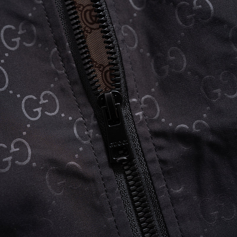 251230 new high-quality dark-patterned full-print windproof jacket