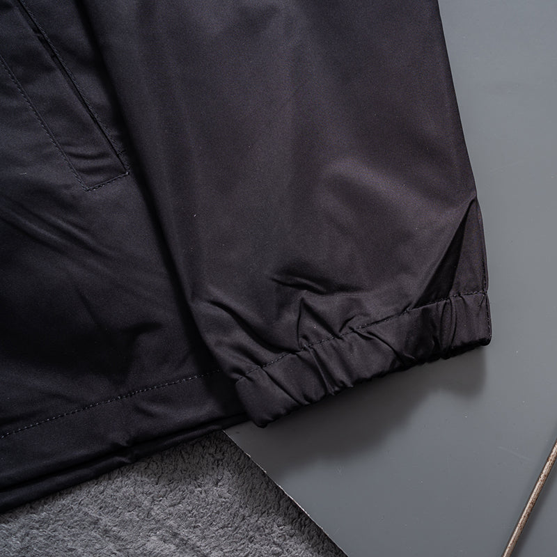 251230 A new high-quality half-sided full-print windproof jacket