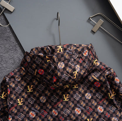 251230 New high-quality full-print windproof jacket