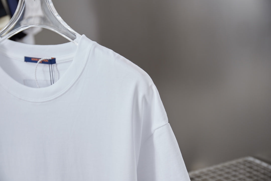 251230 New high-quality color digital letter short-sleeved shirt