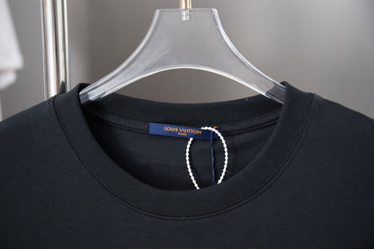 251230 New high-quality color digital letter short-sleeved shirt