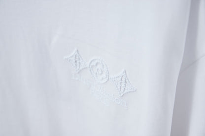 260106 New high-quality embroidered T-shirt in the same color