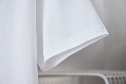 260106 New high-quality embroidered T-shirt in the same color