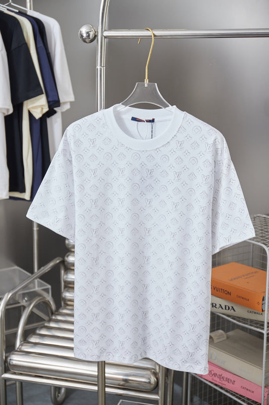 260106 New high-quality T-shirt with fully printed letters