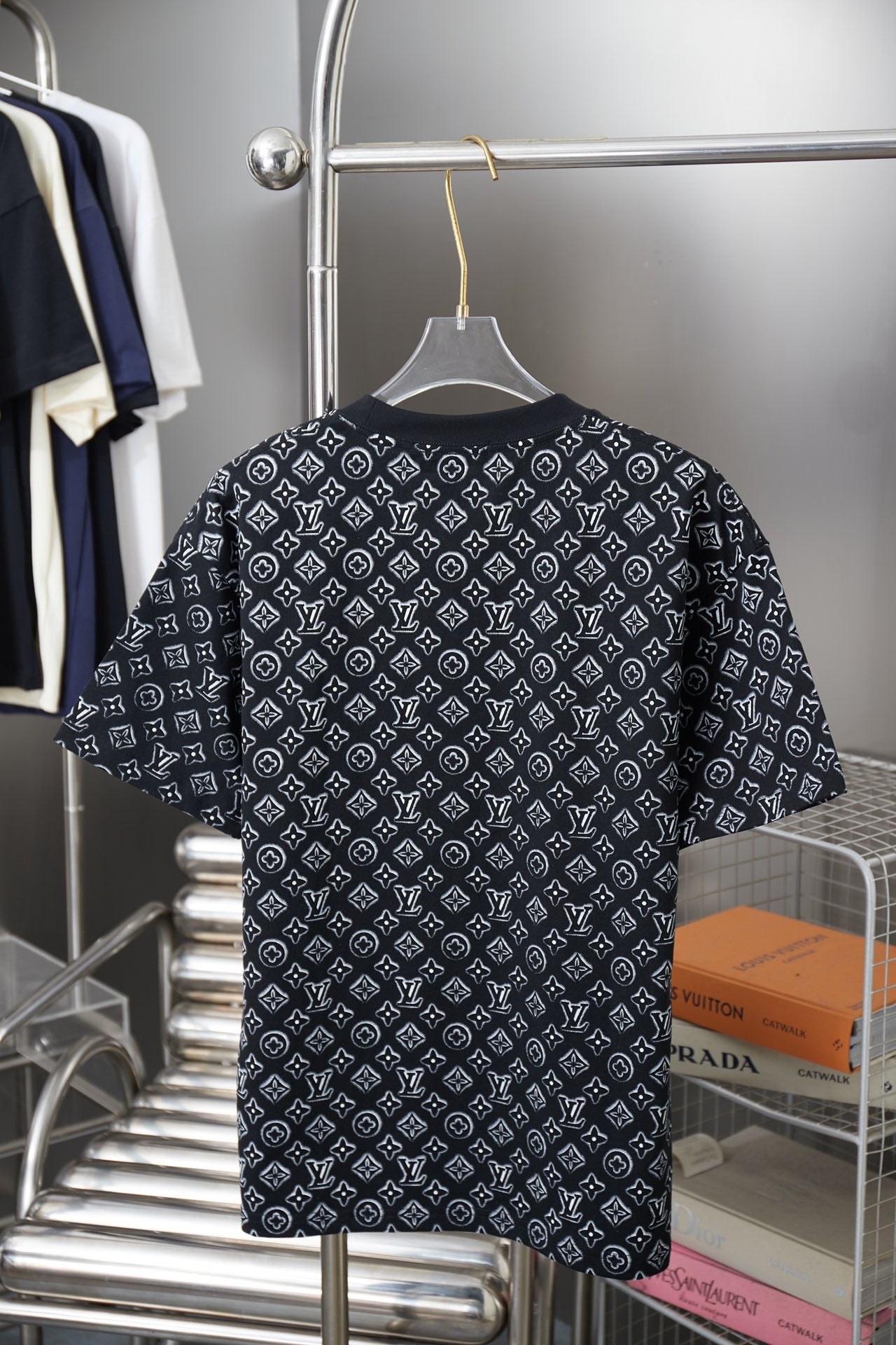 260106 New high-quality T-shirt with fully printed letters
