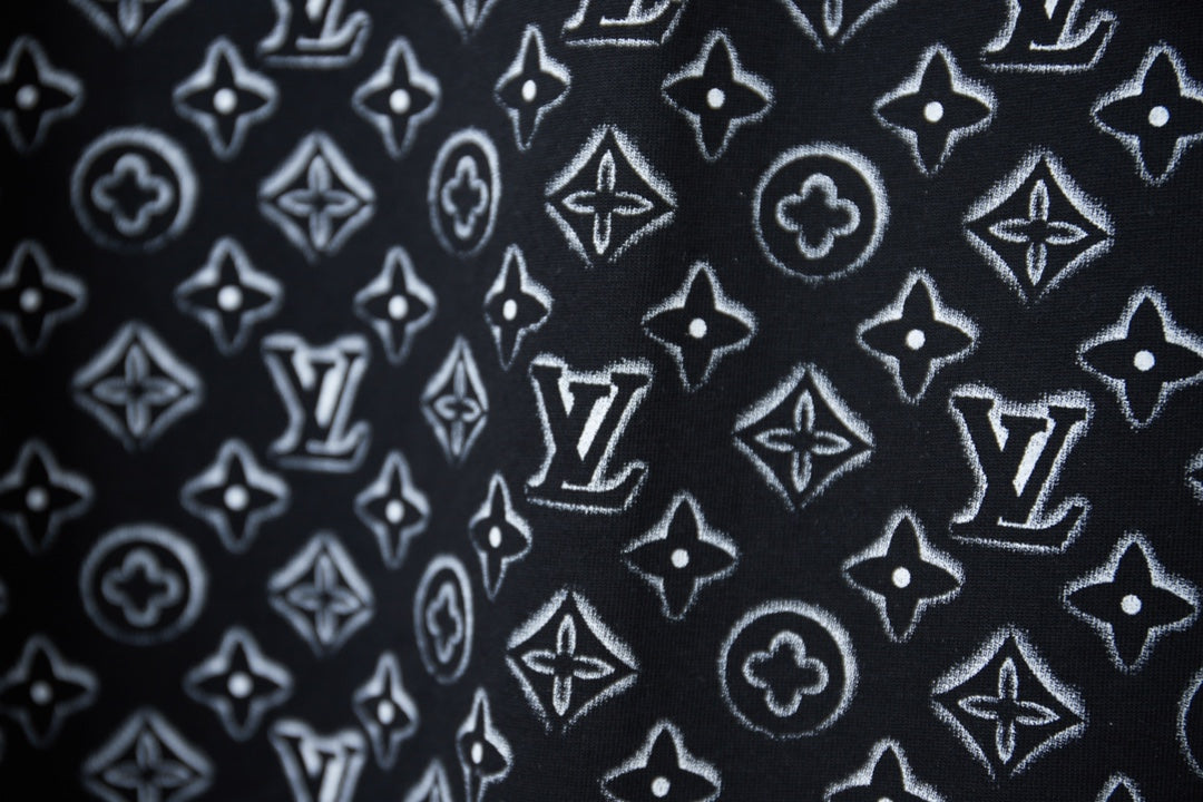 260106 New high-quality T-shirt with fully printed letters