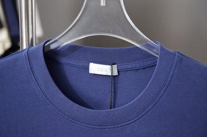 260106 New high-quality patchwork embroidered feature T-shirt