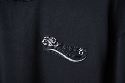 260106 New high-quality lettered distressed T-shirt