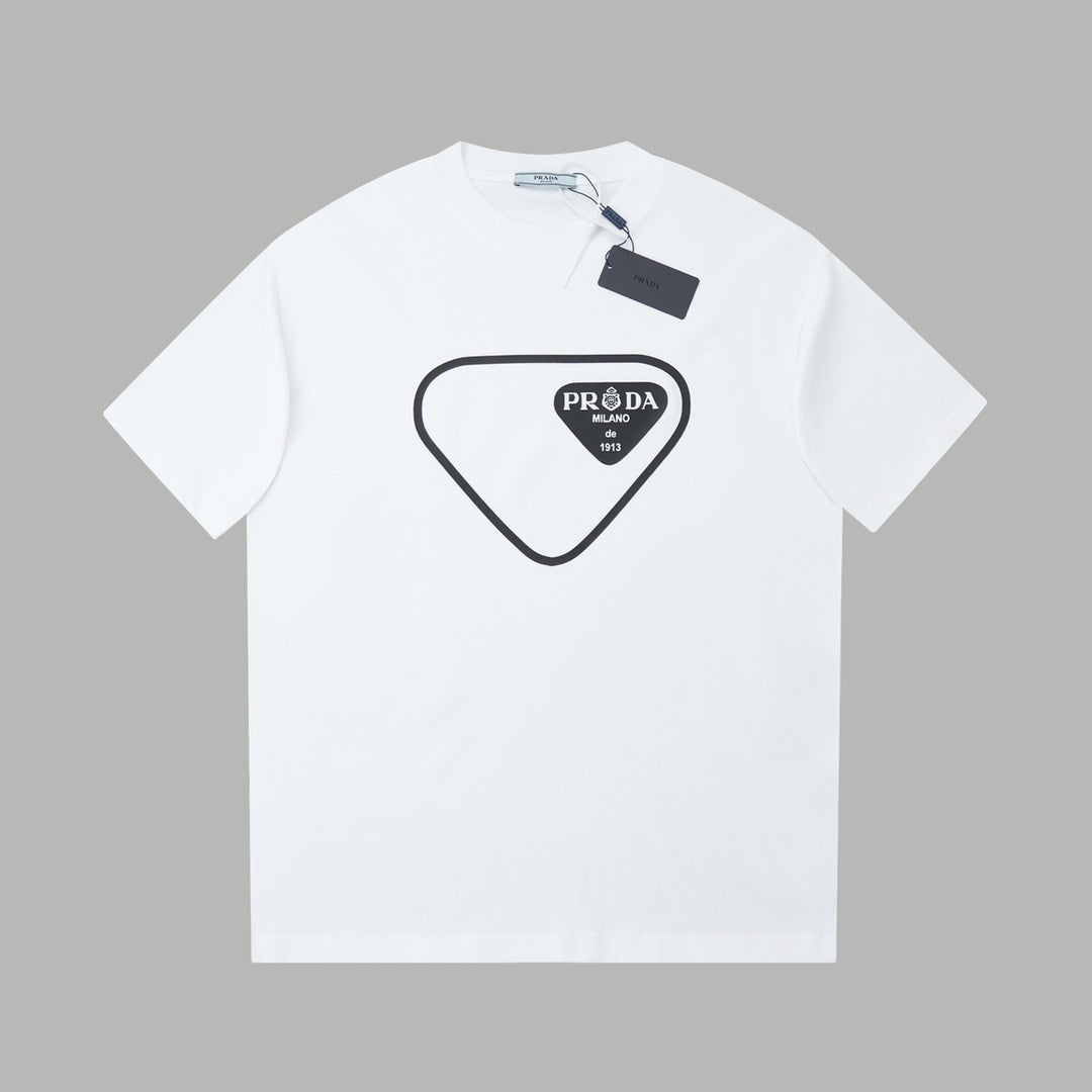 260106 New high-quality classic letter silicone T-shirt