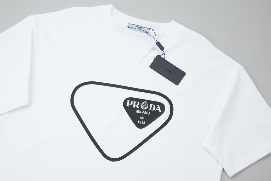 260106 New high-quality classic letter silicone T-shirt