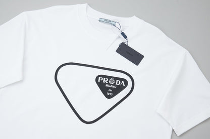 260106 New high-quality classic letter silicone T-shirt