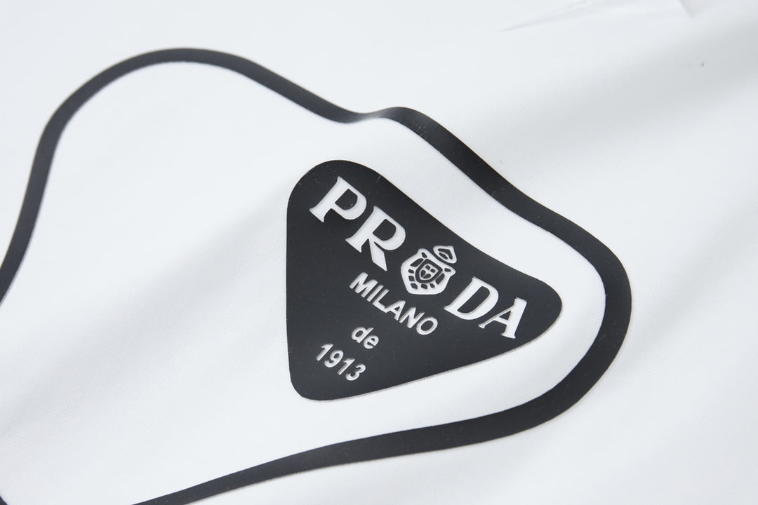 260106 New high-quality classic letter silicone T-shirt