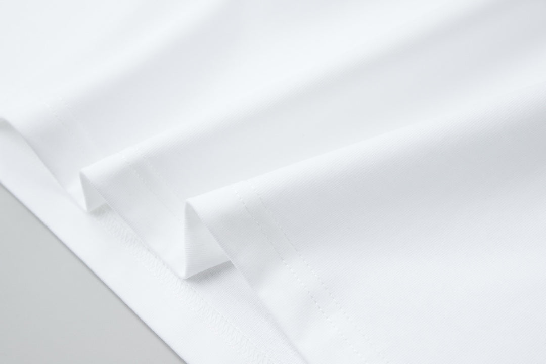 260106 New high-quality classic letter silicone T-shirt