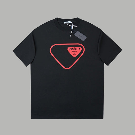 260106 New high-quality classic letter silicone T-shirt
