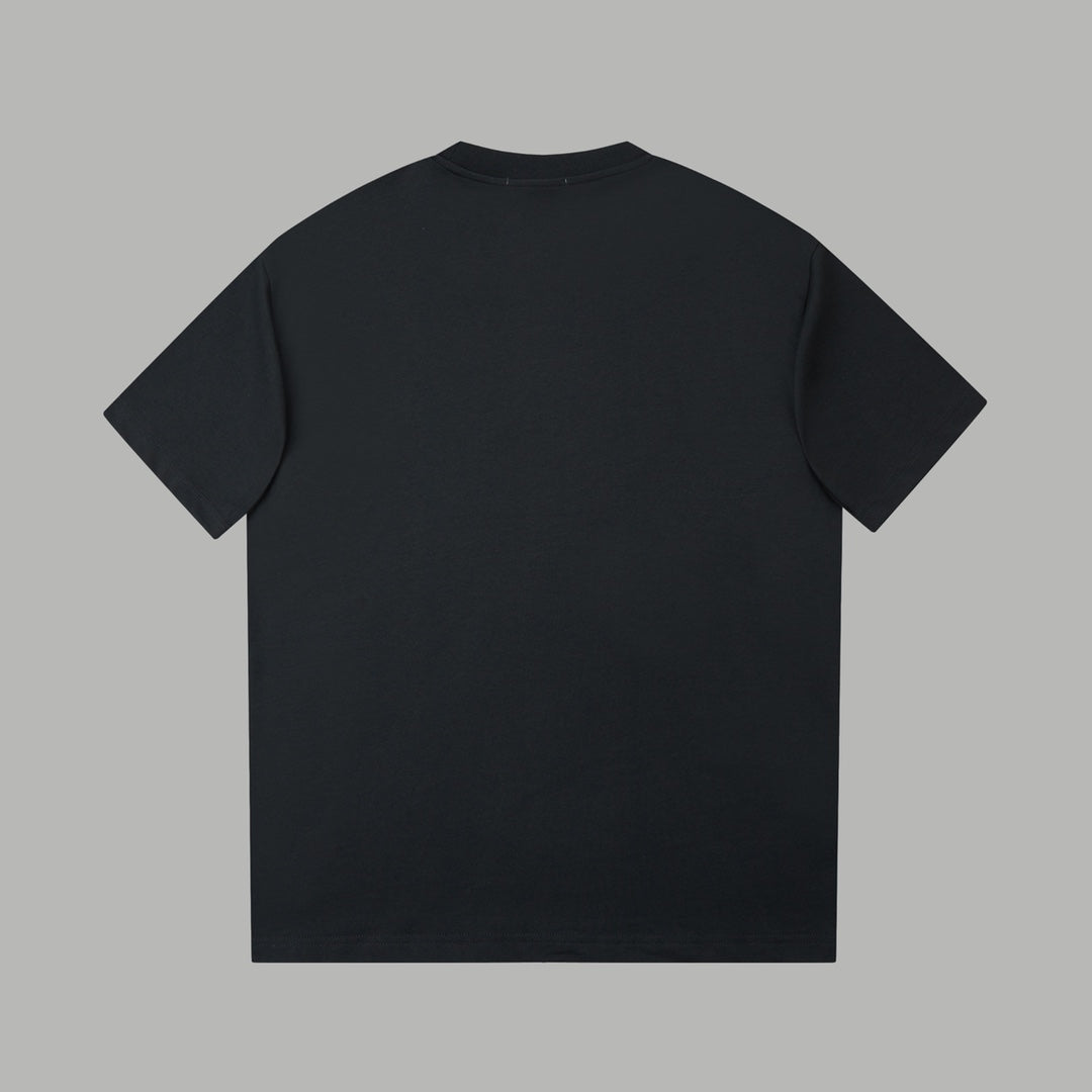 260106 New high-quality classic letter silicone T-shirt