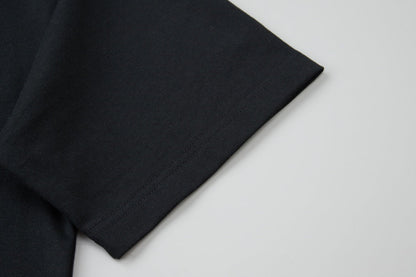 260106 New high-quality classic letter silicone T-shirt