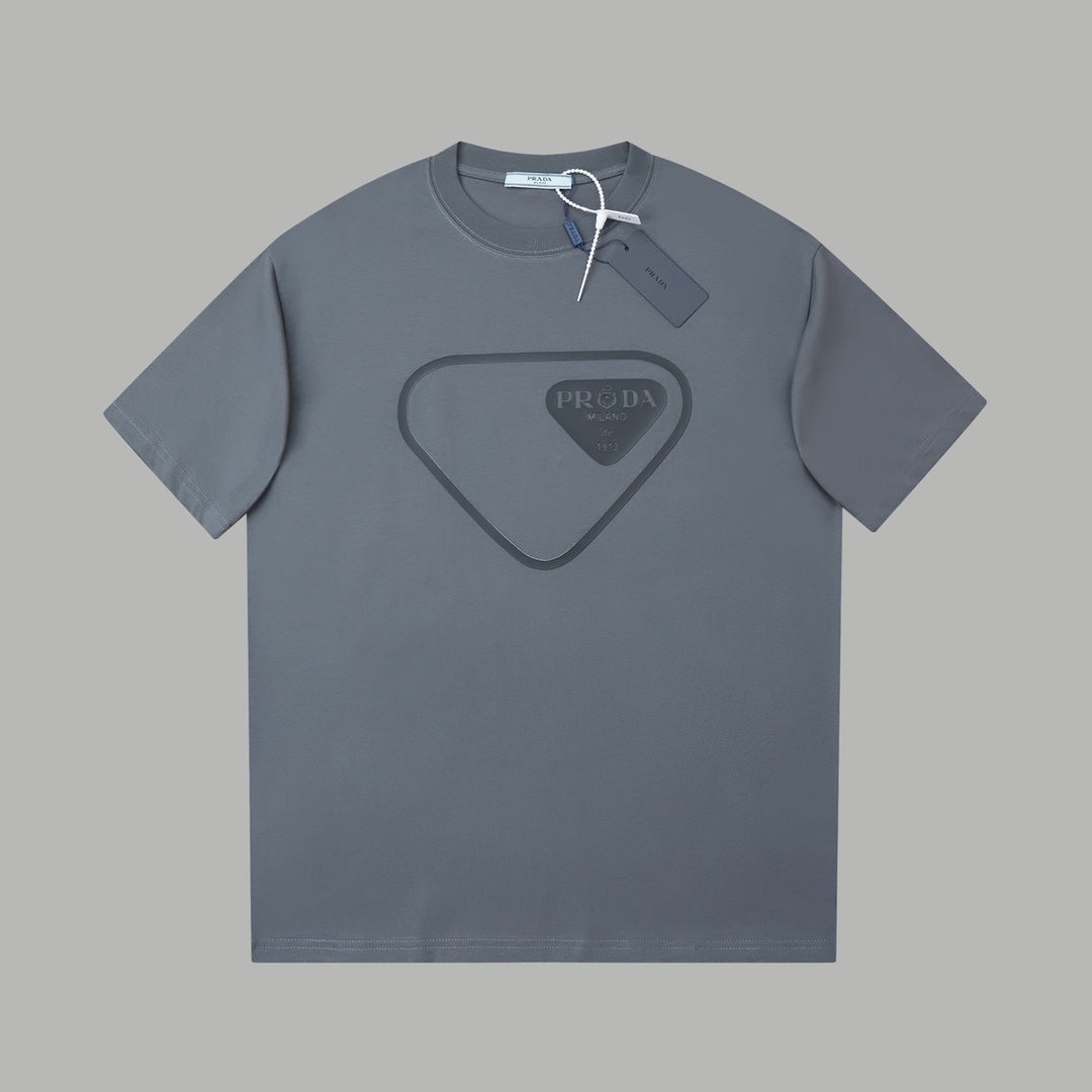 260106 New high-quality classic letter silicone T-shirt
