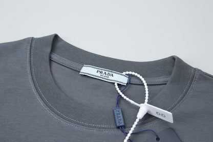 260106 New high-quality classic letter silicone T-shirt