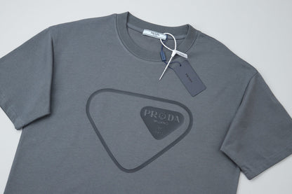 260106 New high-quality classic letter silicone T-shirt