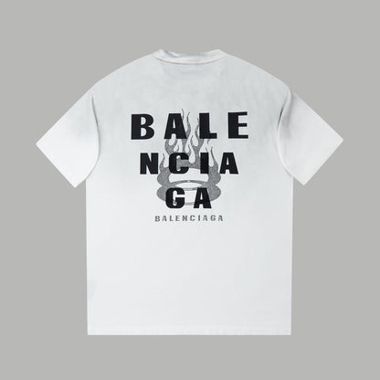 260106 New high-quality letter-shaped rhinestone washed and aged T-shirt