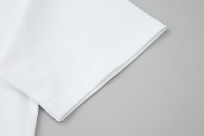 260106 New high-quality letter towel fabric hot diamond T-shirt