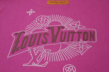260106 New high-quality three-dimensional thick plate letter T-shirt