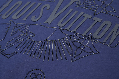 260106 New high-quality three-dimensional thick plate letter T-shirt