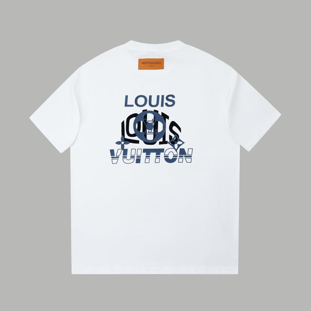 260106 New high-quality three-dimensional thick plate letter T-shirt