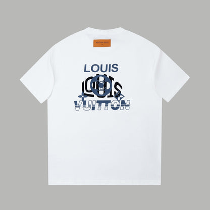 260106 New high-quality three-dimensional thick plate letter T-shirt