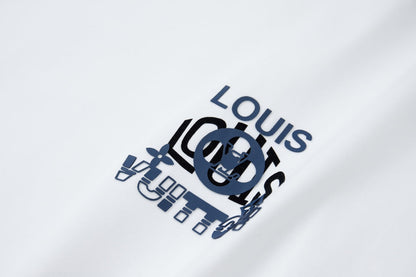 260106 New high-quality three-dimensional thick plate letter T-shirt